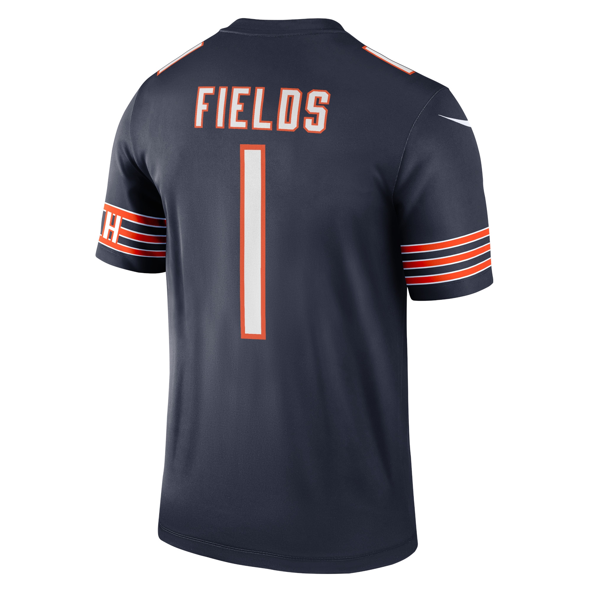 Men's Chicago Bears Justin Fields Navy Legend Jersey