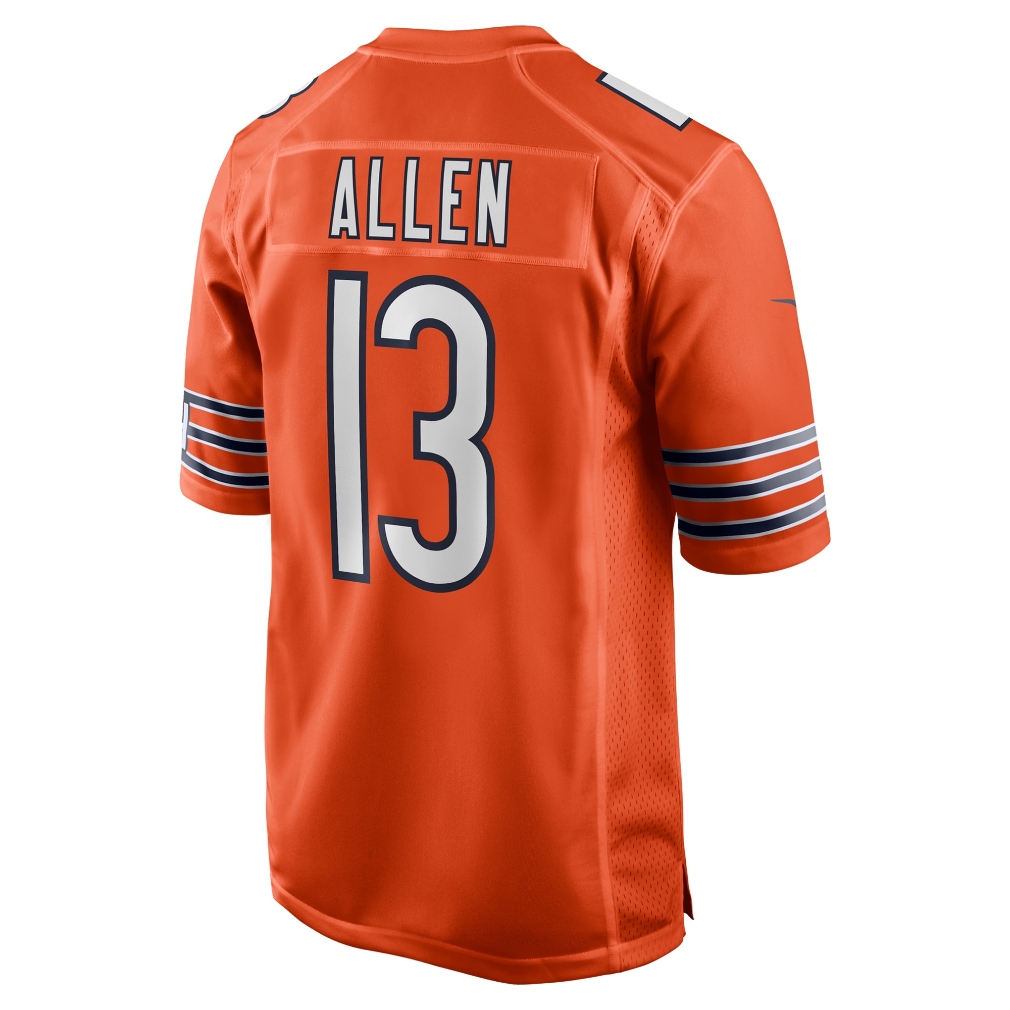 Men's Chicago Bears Keenan Allen Orange Alternate Game Jersey