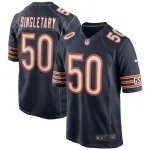 Men's Chicago Bears Mike Singletary Navy Game Retired Player Jersey