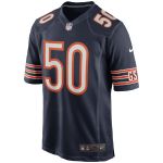 Men's Chicago Bears Mike Singletary Navy Game Retired Player Jersey