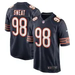Men's Chicago Bears Montez Sweat Navy Game Jersey