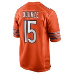 Men's Chicago Bears Rome Odunze Orange Alternate Game Jersey