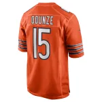 Men's Chicago Bears Rome Odunze Orange Alternate Game Jersey