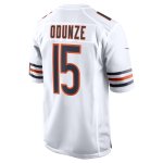 Men's Chicago Bears Rome Odunze White Game Jersey