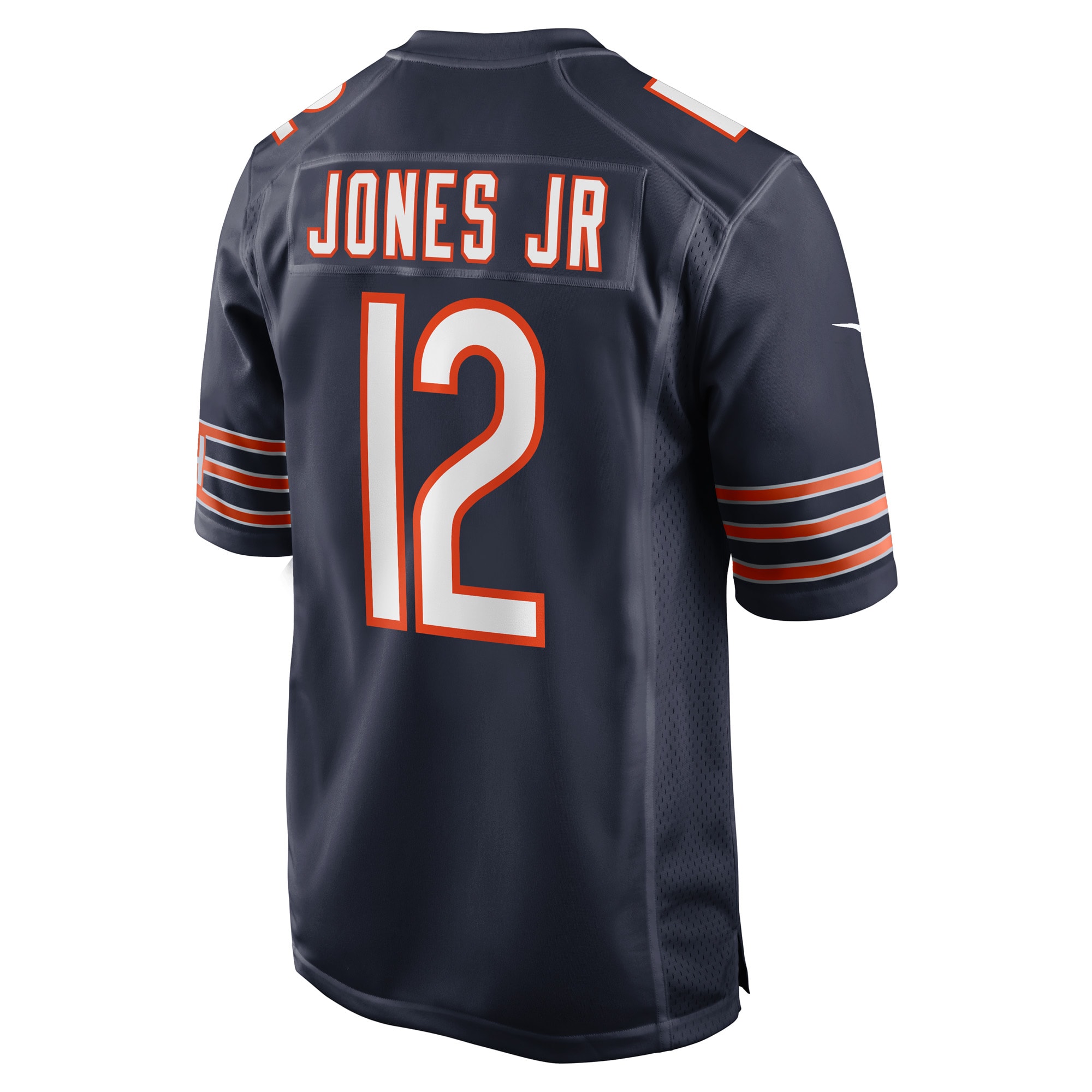 Men's Chicago Bears Velus Jones Jr. Navy Game Player Jersey