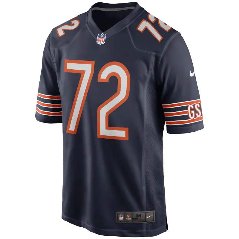 Men's Chicago Bears William Perry Navy Game Retired Player Jersey