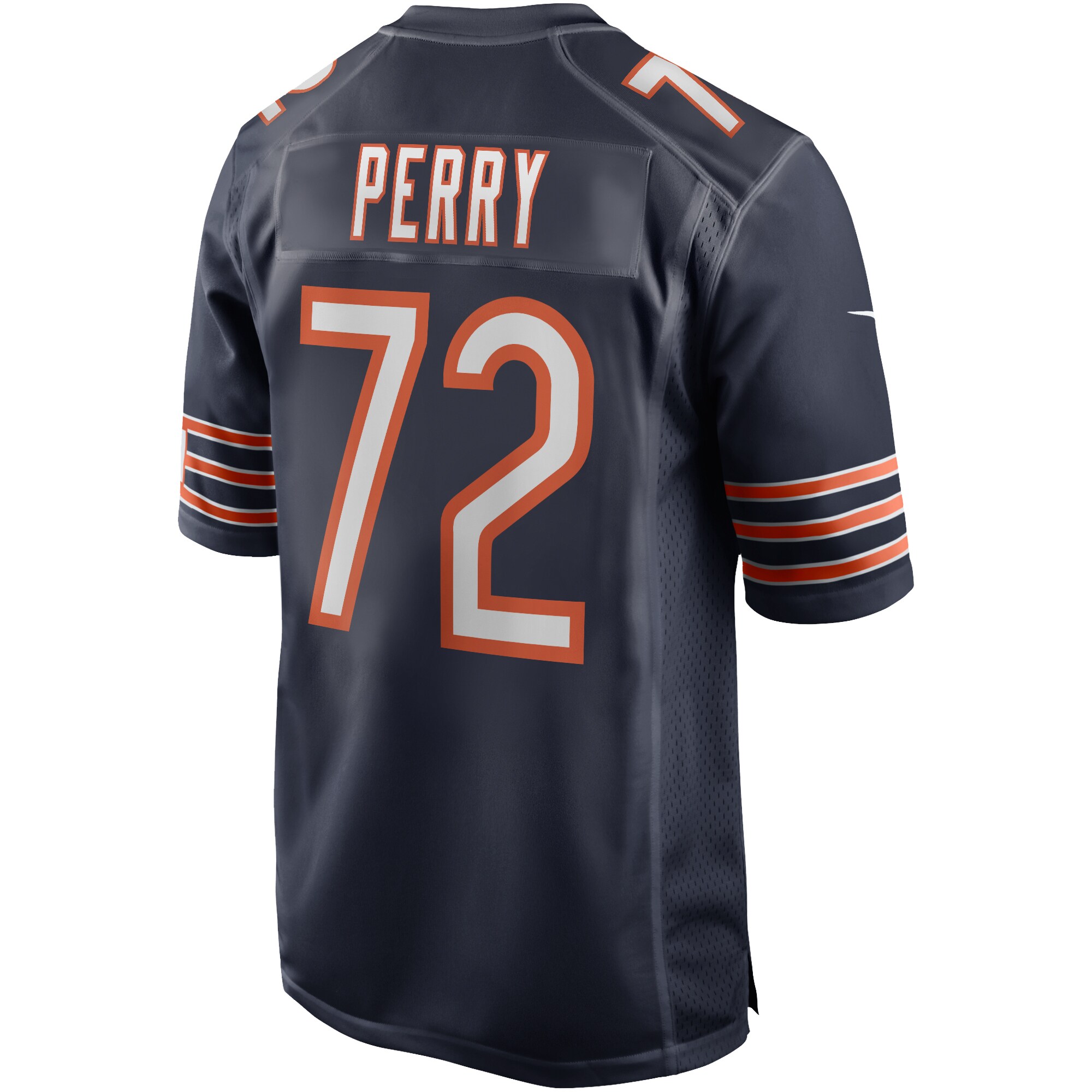 Men's Chicago Bears William Perry Navy Game Retired Player Jersey