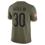 Men's Cincinnati Bengals Olive 2022 Salute To Service Limited Jersey
