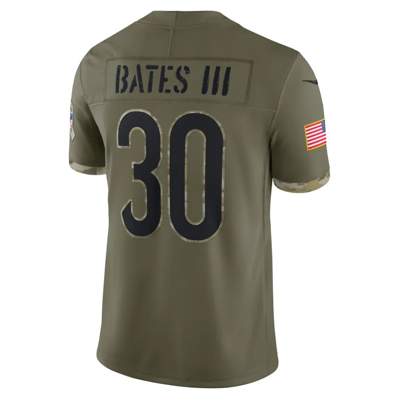 Men's Cincinnati Bengals Olive 2022 Salute To Service Limited Jersey