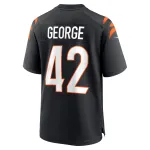 Men's Cincinnati Bengals Allan George Black Game Player Jersey