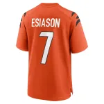 Men's Cincinnati Bengals Boomer Esiason Orange Retired Player Alternate Game Jersey