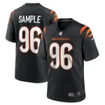 Men's Cincinnati Bengals Cam Sample Black Game Jersey