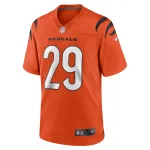 Men's Cincinnati Bengals Cam Taylor-Britt Orange Alternate Game Jersey