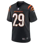 Men's Cincinnati Bengals Cam Taylor-Britt Black Game Player Jersey