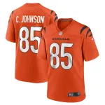 Men's Cincinnati Bengals Chad Johnson Orange Retired Player Alternate Game Jersey