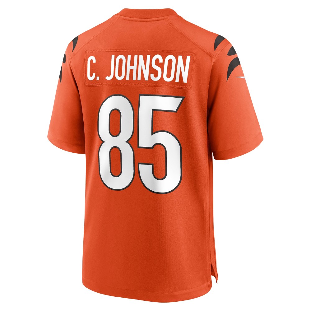 Men's Cincinnati Bengals Chad Johnson Orange Retired Player Alternate Game Jersey