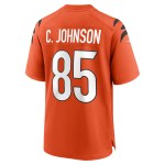Men's Cincinnati Bengals Chad Johnson Orange Retired Player Alternate Game Jersey