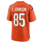 Men's Cincinnati Bengals Chad Johnson Orange Retired Player Alternate Game Jersey