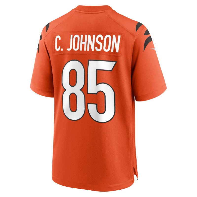 Men's Cincinnati Bengals Chad Johnson Orange Retired Player Alternate Game Jersey