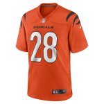 Men's Cincinnati Bengals Corey Dillon Orange Retired Player Alternate Game Jersey