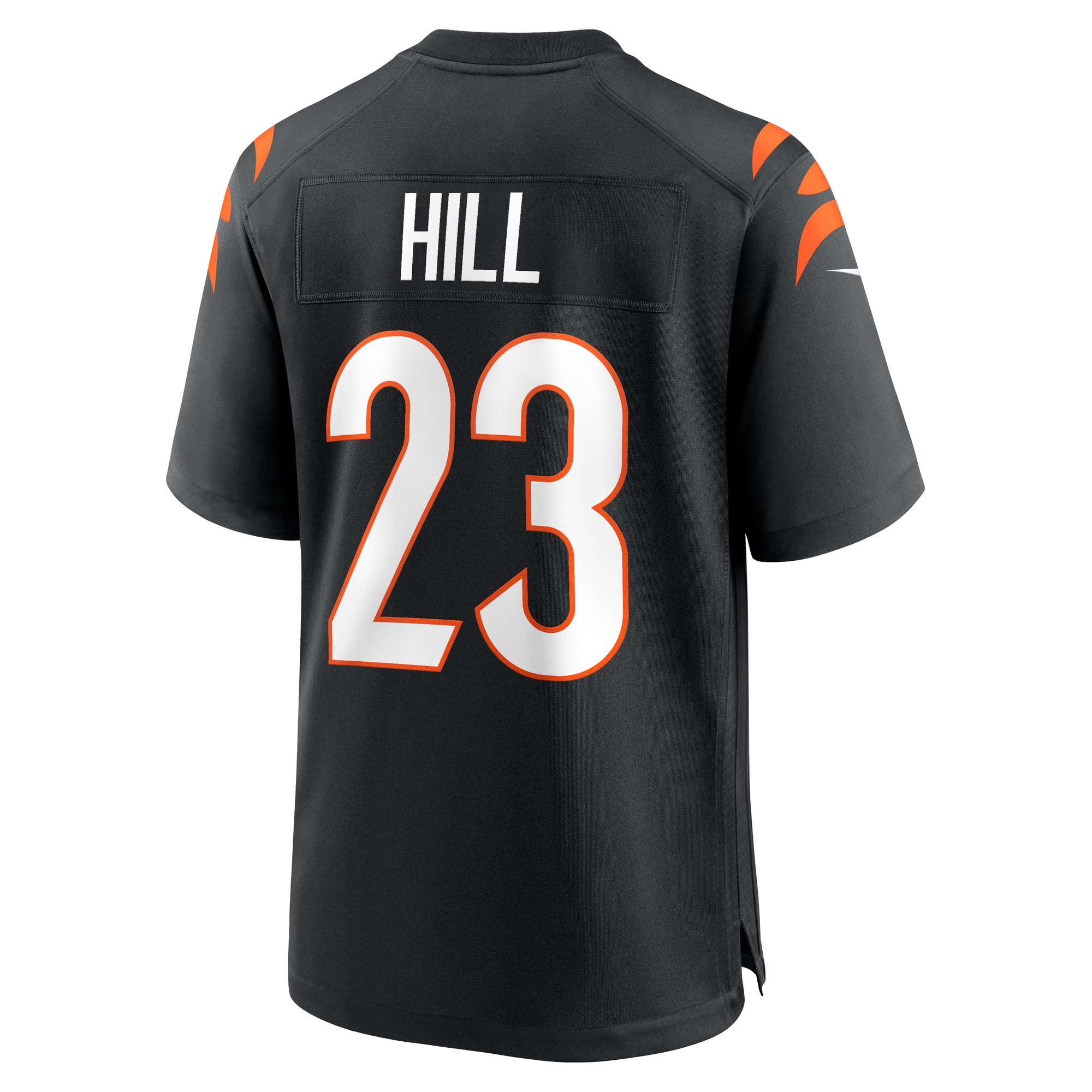 Men's Cincinnati Bengals Daxton Hill Black Player Game Jersey