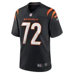 Men's Cincinnati Bengals Domenique Davis Black Game Player Jersey