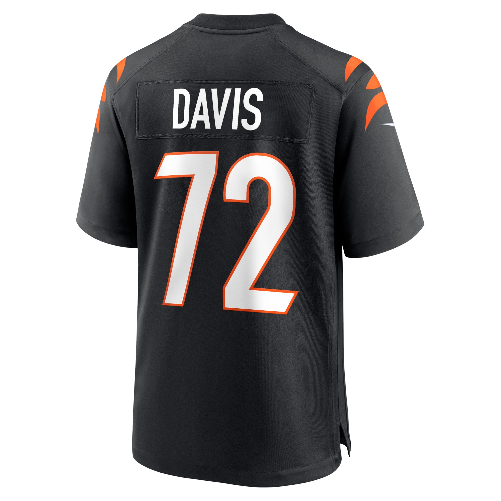 Men's Cincinnati Bengals Domenique Davis Black Game Player Jersey