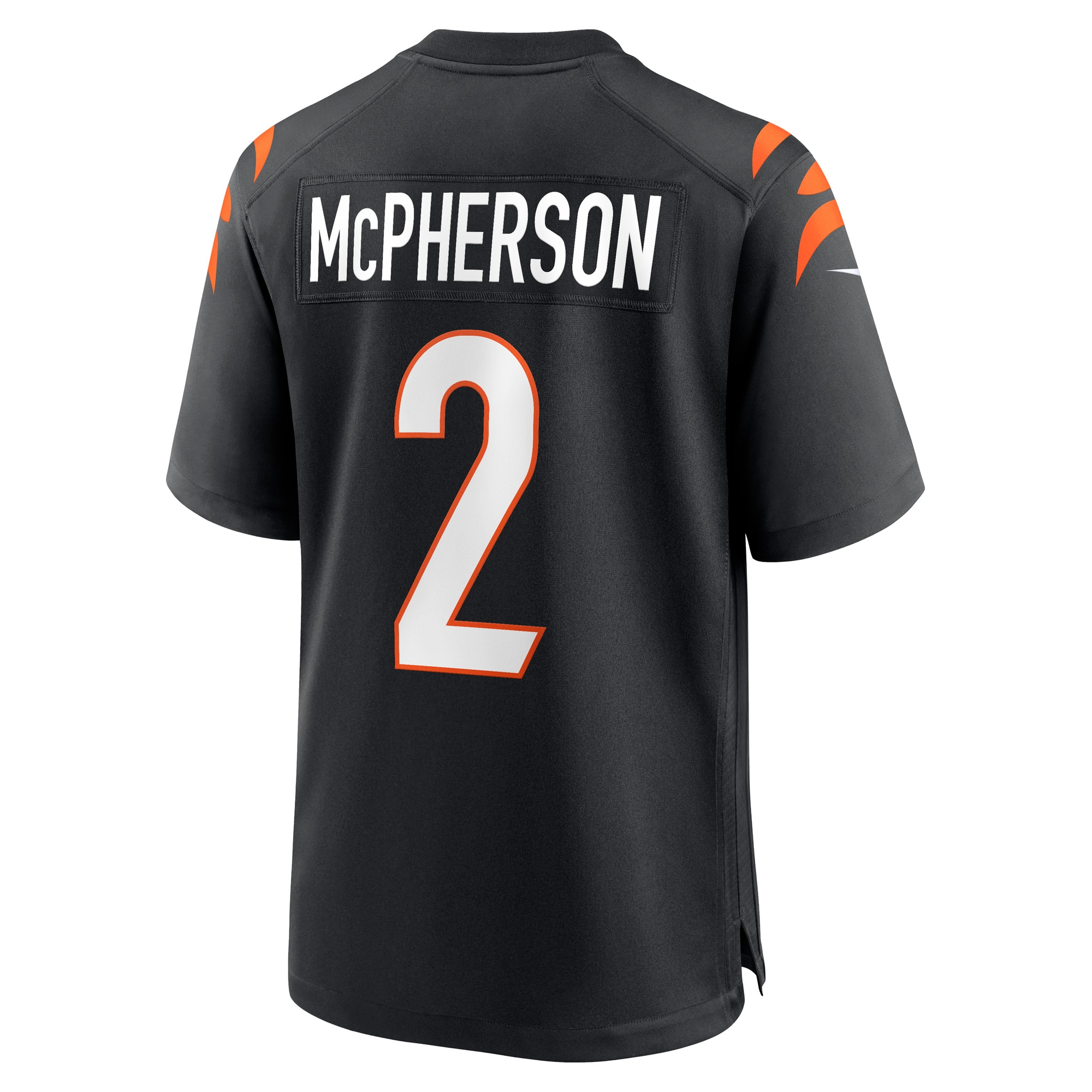 Men's Cincinnati Bengals Evan McPherson Black Game Jersey
