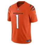 Men's Cincinnati Bengals Ja'Marr Chase Orange Vapor F.U.S.E. Limited Jersey