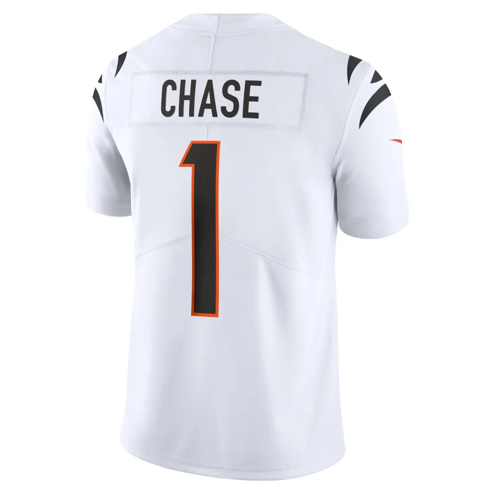 Men's Cincinnati Bengals Ja'Marr Chase White Vapor Untouchable Limited Jersey