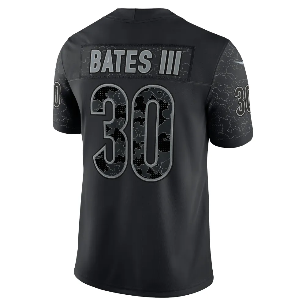 Men's Cincinnati Bengals Jessie Bates III Black RFLCTV Limited Jersey