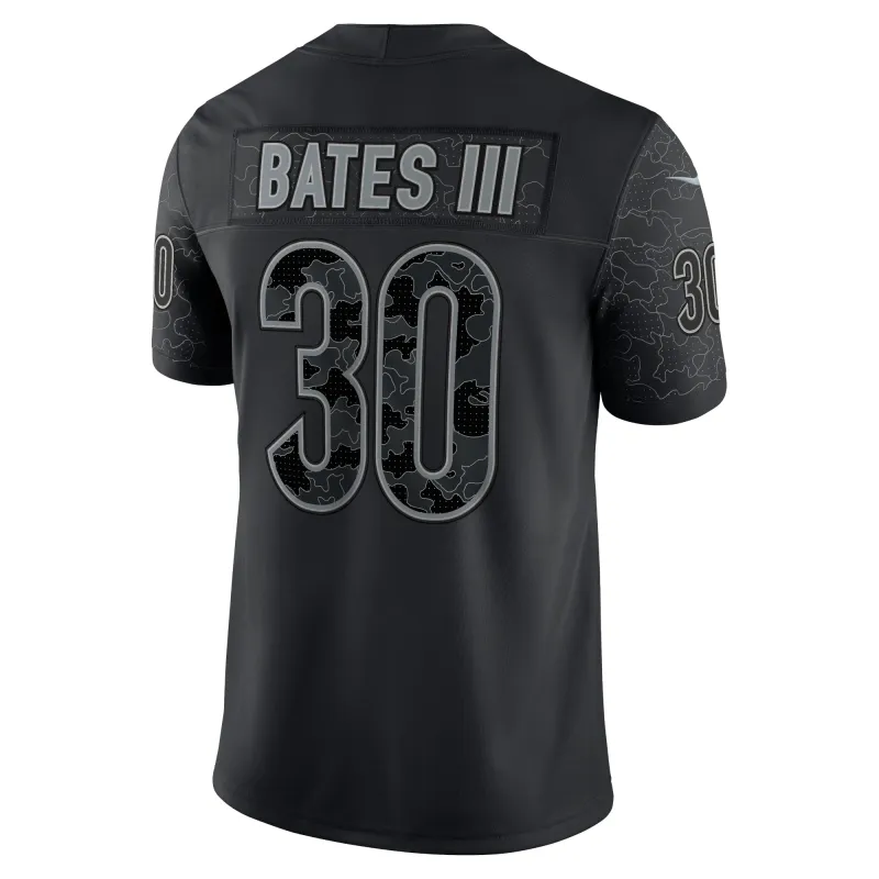 Men's Cincinnati Bengals Jessie Bates III Black RFLCTV Limited Jersey