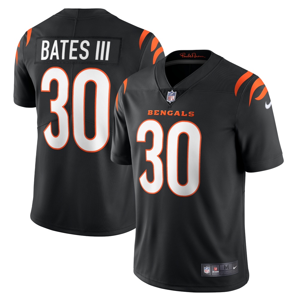 Men's Cincinnati Bengals Jessie Bates III Black Vapor Limited Jersey