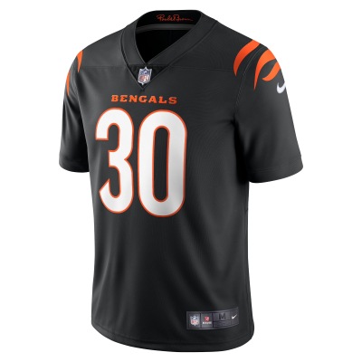 Men's Cincinnati Bengals Jessie Bates III Black Vapor Limited Jersey 02