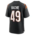 Men's Cincinnati Bengals Joe Bachie Black Game Jersey