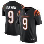 Men's Cincinnati Bengals Joe Burrow Black Vapor Untouchable Limited Jersey