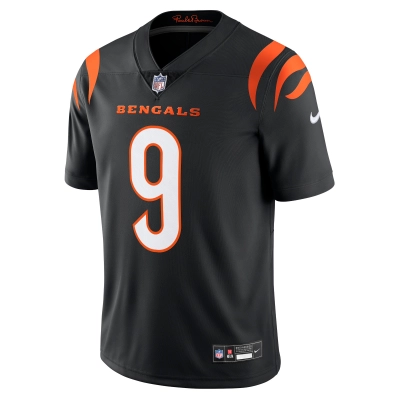 Men's Cincinnati Bengals Joe Burrow Black Vapor Untouchable Limited Jersey 02