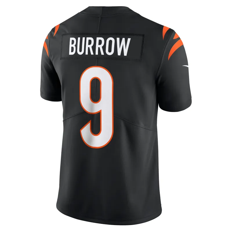 Men's Cincinnati Bengals Joe Burrow Black Vapor Untouchable Limited Jersey
