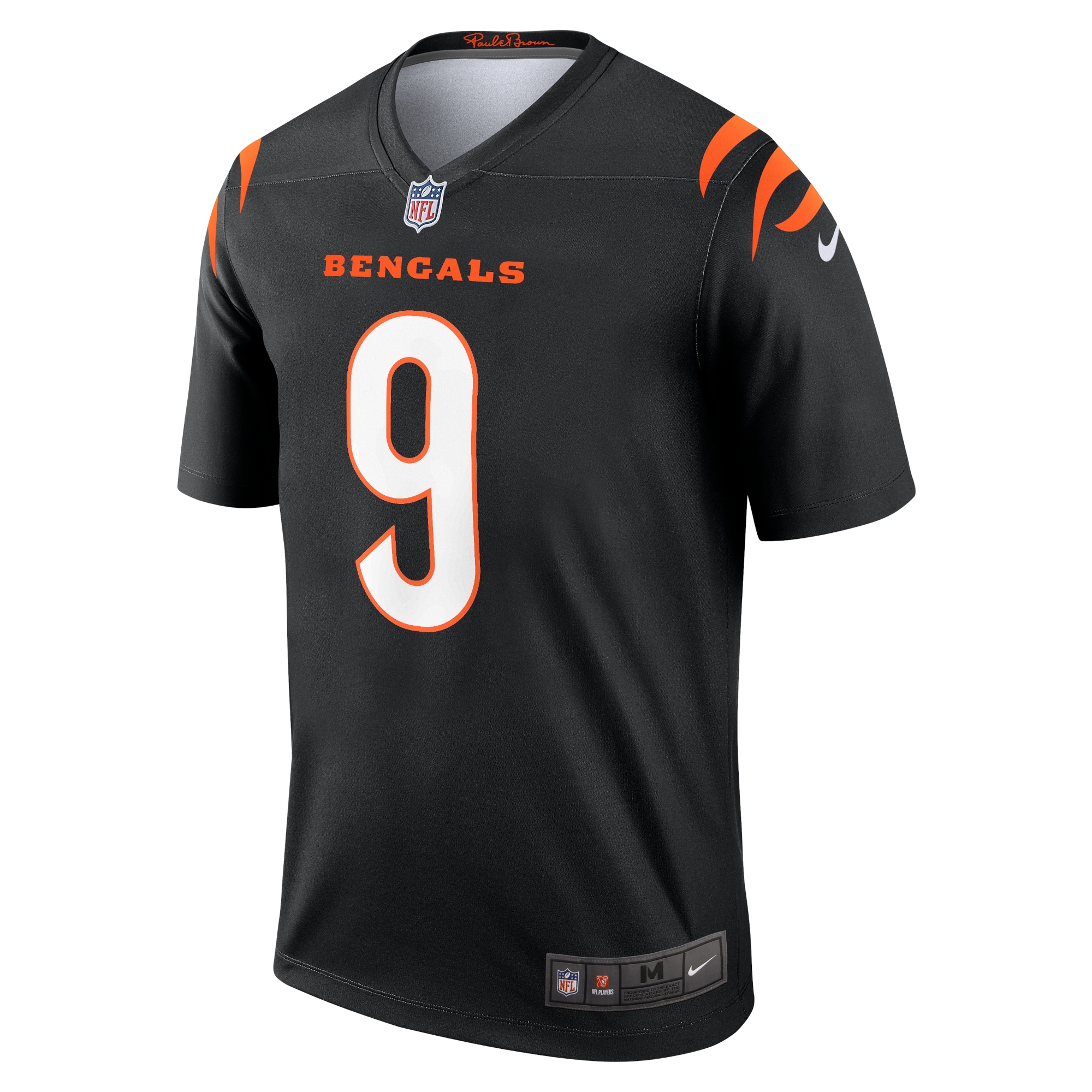 Men's Cincinnati Bengals Joe Burrow Black Legend Jersey
