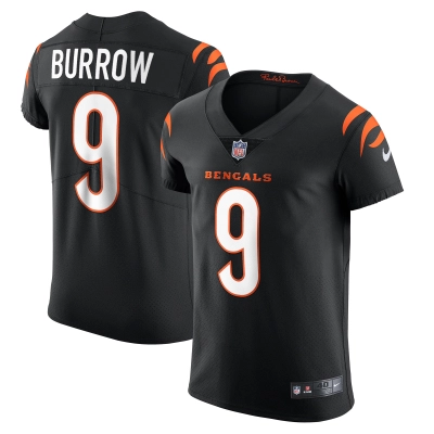 Men's Cincinnati Bengals Joe Burrow Black Vapor Elite Jersey 01