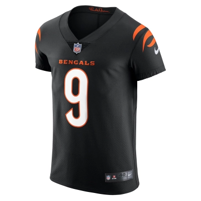 Men's Cincinnati Bengals Joe Burrow Black Vapor Elite Jersey 02