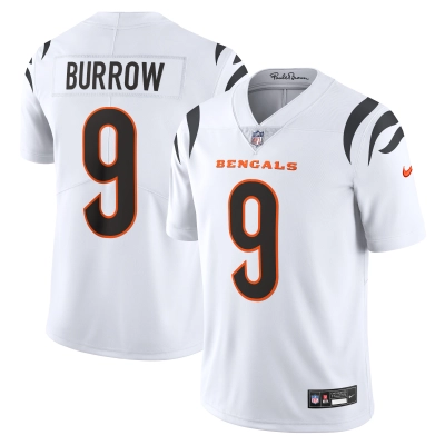 Men's Cincinnati Bengals Joe Burrow White Vapor Untouchable Limited Jersey 01