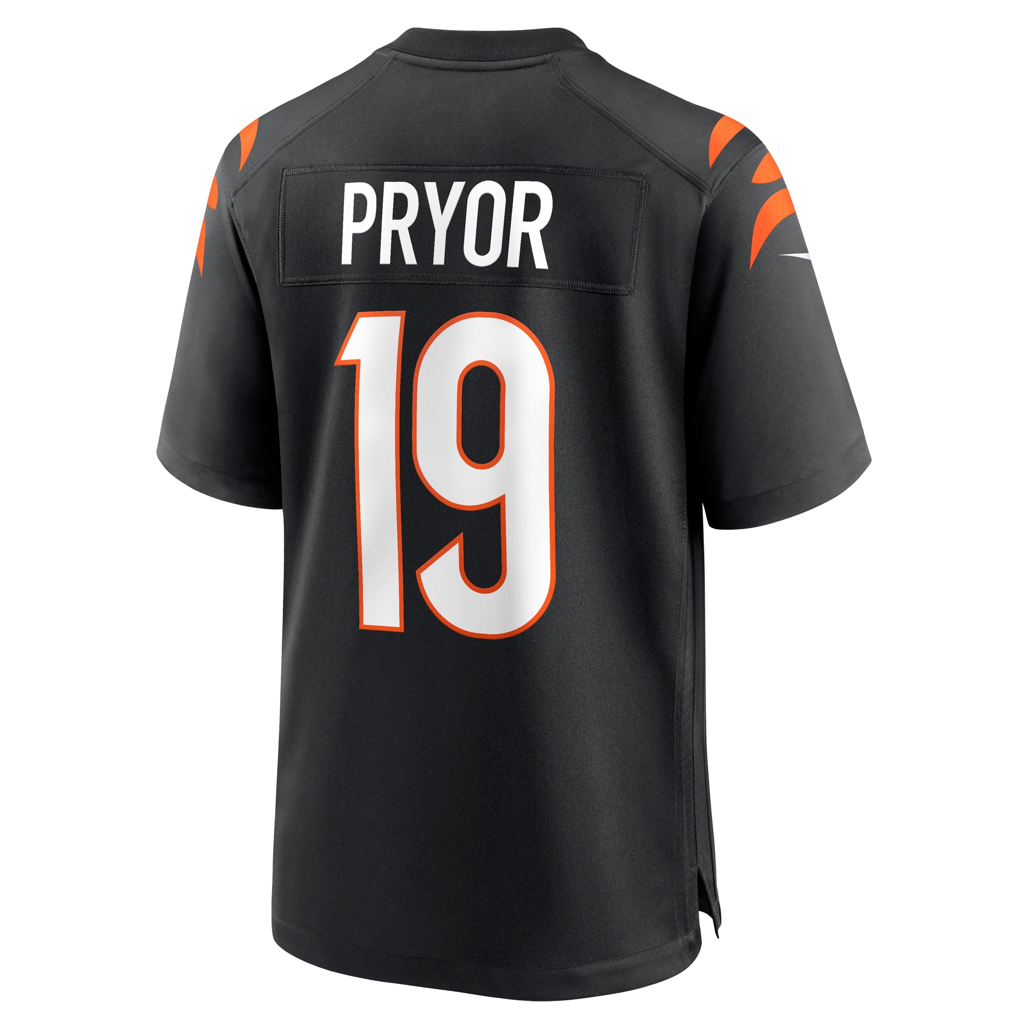 Men's Cincinnati Bengals Kendric Pryor Black Game Jersey