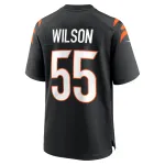Men's Cincinnati Bengals Logan Wilson Black Game Jersey