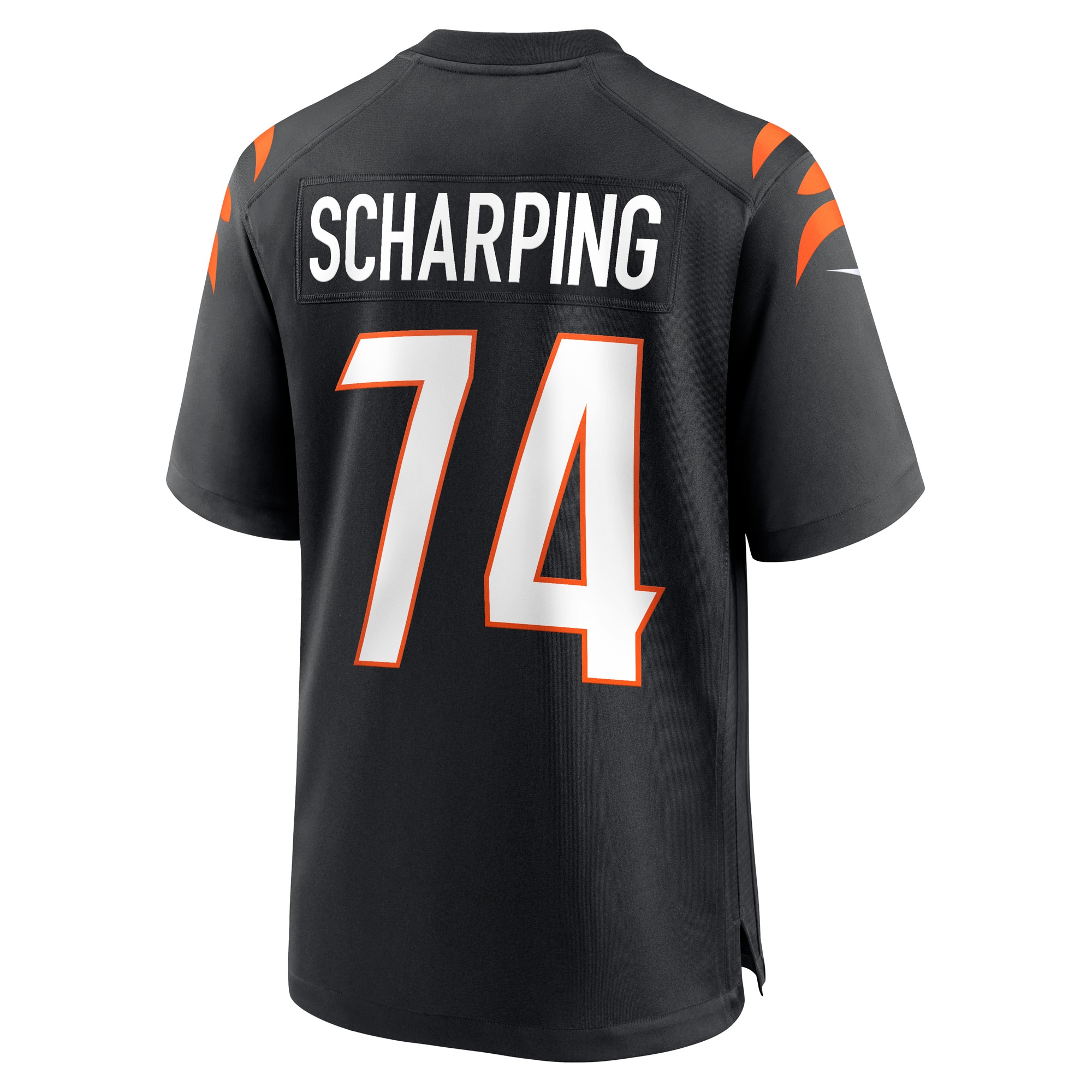 Men's Cincinnati Bengals Max Scharping Black Game Player Jersey
