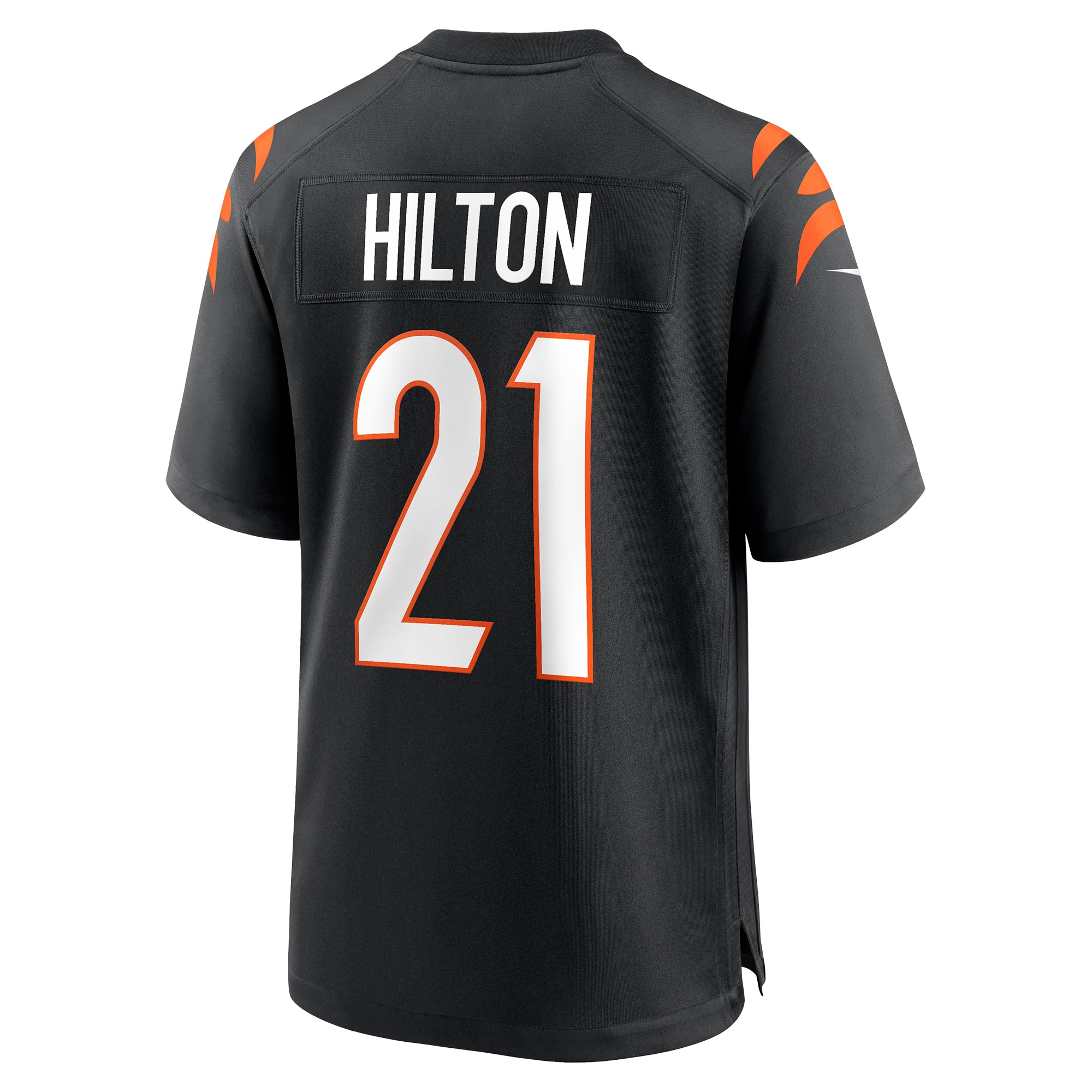Men's Cincinnati Bengals Mike Hilton Black Game Player Jersey