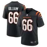 Men's Cincinnati Bengals Nate Gilliam Black Game Player Jersey