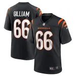 Men's Cincinnati Bengals Nate Gilliam Black Game Player Jersey