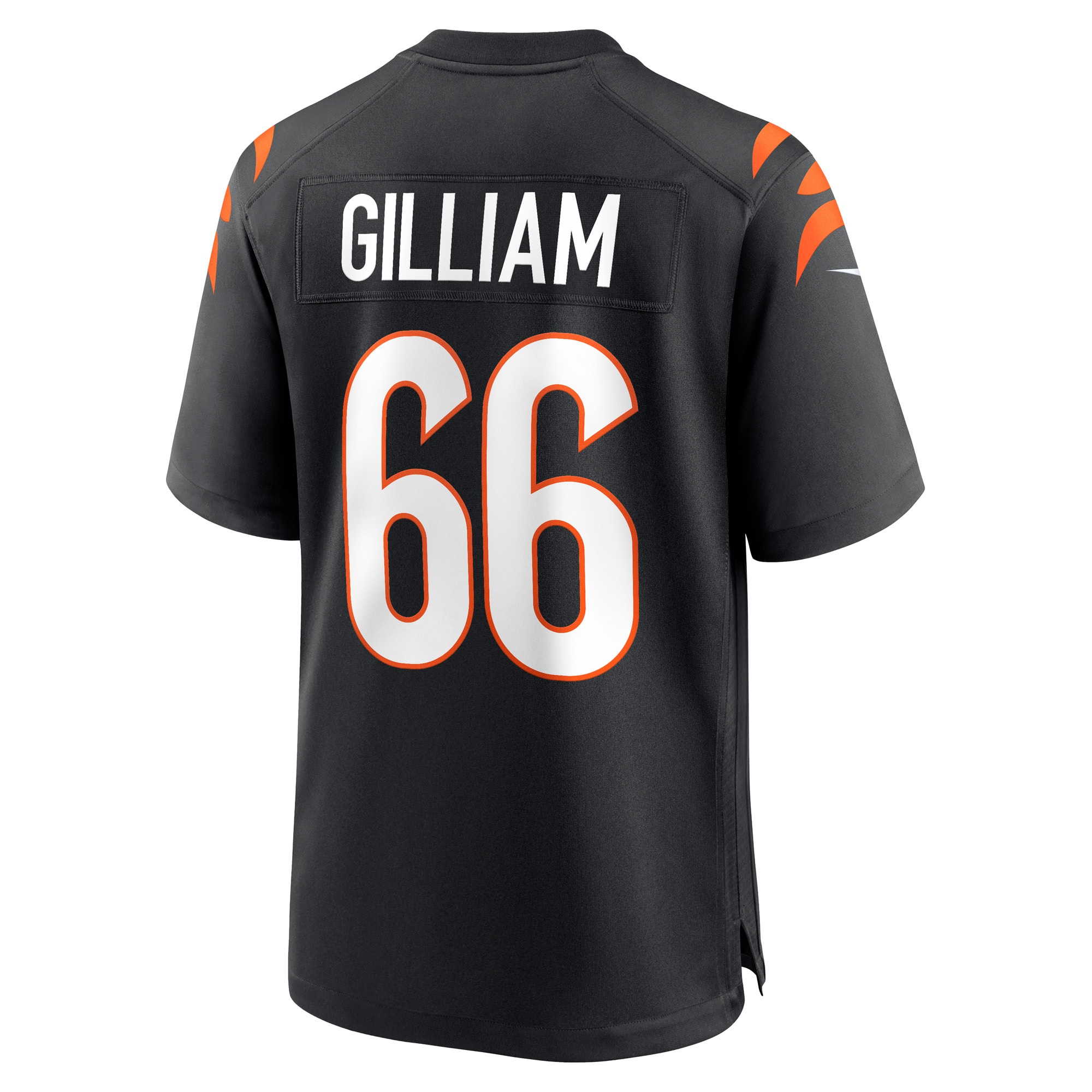 Men's Cincinnati Bengals Nate Gilliam Black Game Player Jersey
