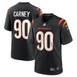 Men's Cincinnati Bengals Owen Carney Black Home Game Player Jersey